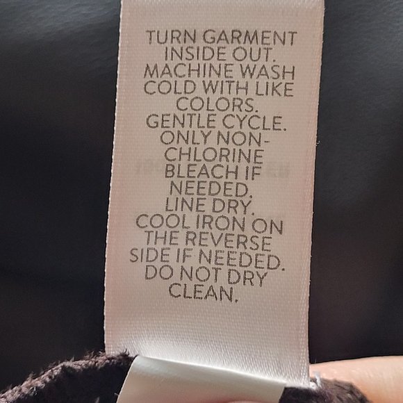 J. Jill Dark Brown 🤎 Leather Style Pants NWT Size L 🍁 - Picture 8 of 9